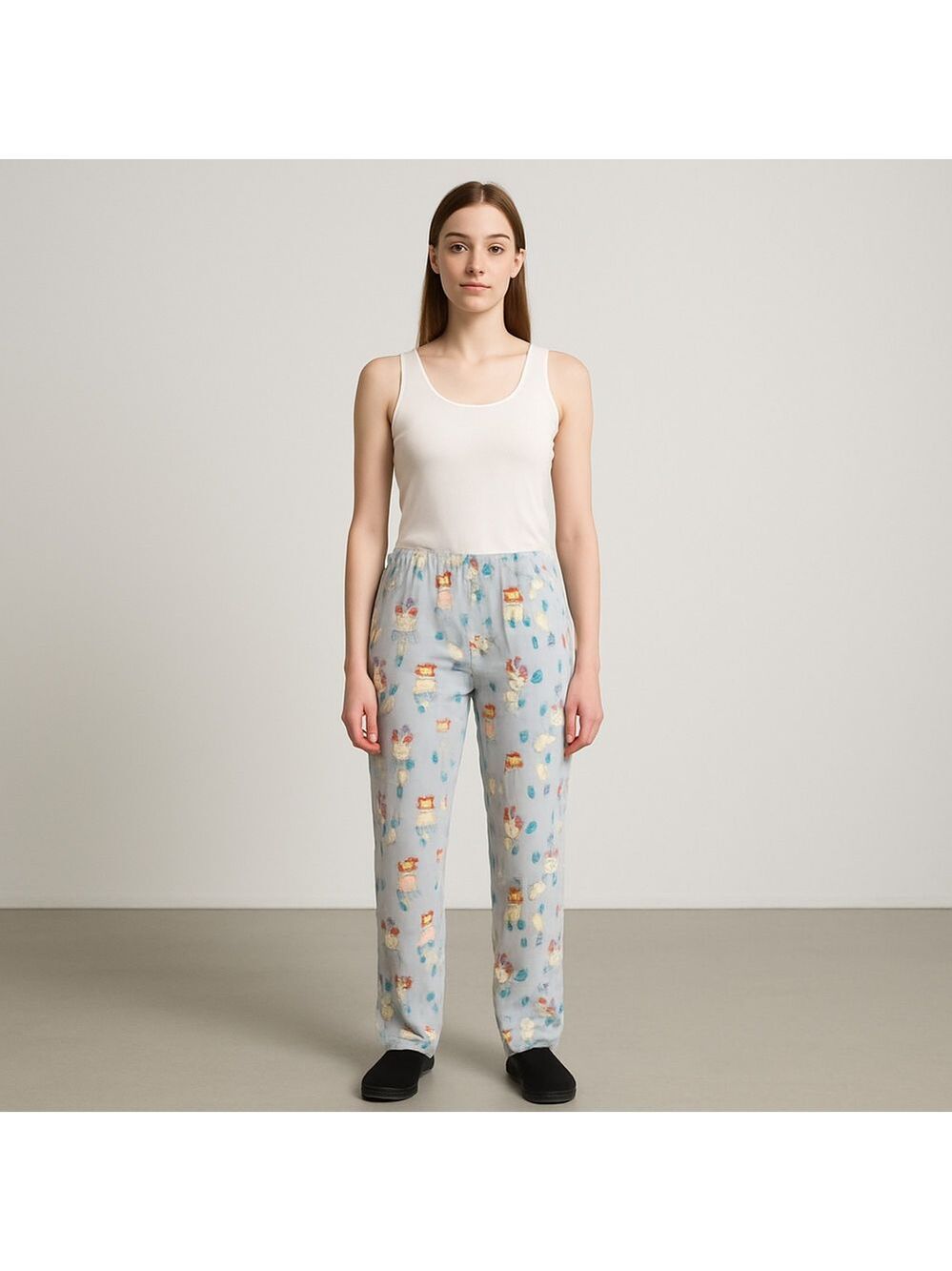 The Company Store Large Llama Print Pajama Bottoms